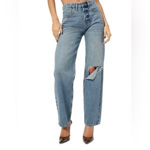 GOOD AMERICAN - Good 90s Straight Leg Jeans